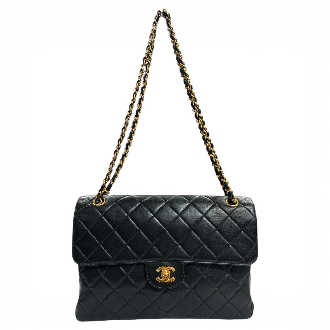 CHANEL Matelassé Double-Face Chain Shoulder Bag CH2046