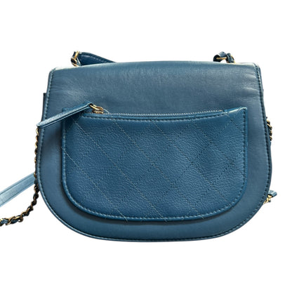 CHANEL 2-Way Chain Shoulder Half Coco Bag CH2056