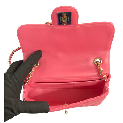 Chanel 2017 Victory Mini Flap Shoulder Bag CH2075