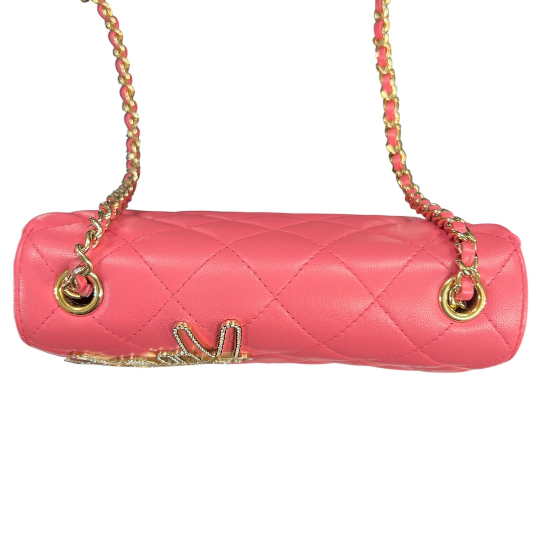 Chanel 2017 Victory Mini Flap Shoulder Bag CH2075