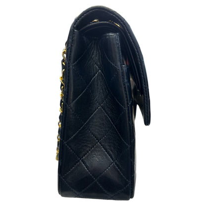 CHANEL Matelassé Double Flap Chain Shoulder Bag CH2085