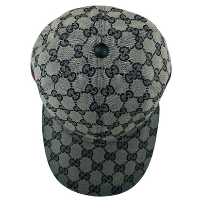 GUCCI GG Supreme Web Stripe Baseball Cap GU559