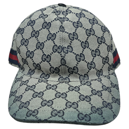 GUCCI GG Supreme Web Stripe Baseball Cap GU559