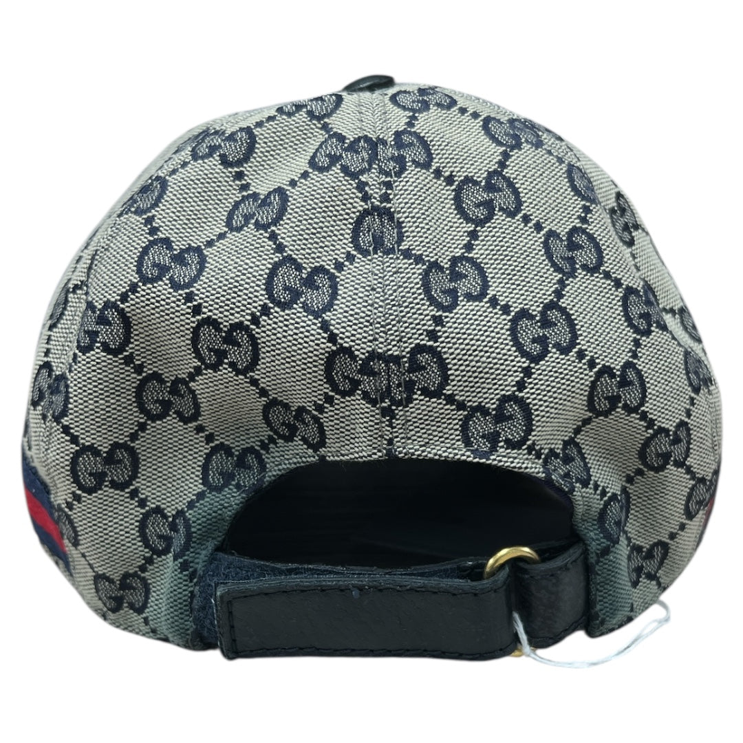 GUCCI GG Supreme Web Stripe Baseball Cap GU559
