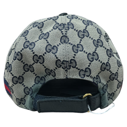 GUCCI GG Supreme Web Stripe Baseball Cap GU559