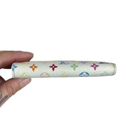 LOUIS VUITTON Monogram Multicolor Key Case White LO2179