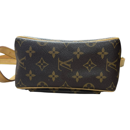 LOUIS VUITTON Monogram Viva Cite PM Shoulder Bag Crossbody Brown Canvas LO2233