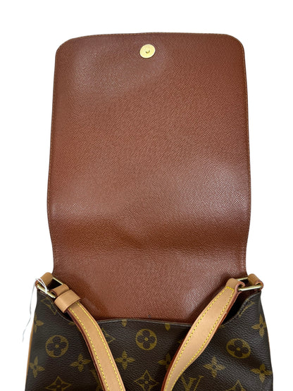 LOUIS VUITTON Monogram Musette Salsa Shoulder Bag Crossbody Brown Canvas LO2241