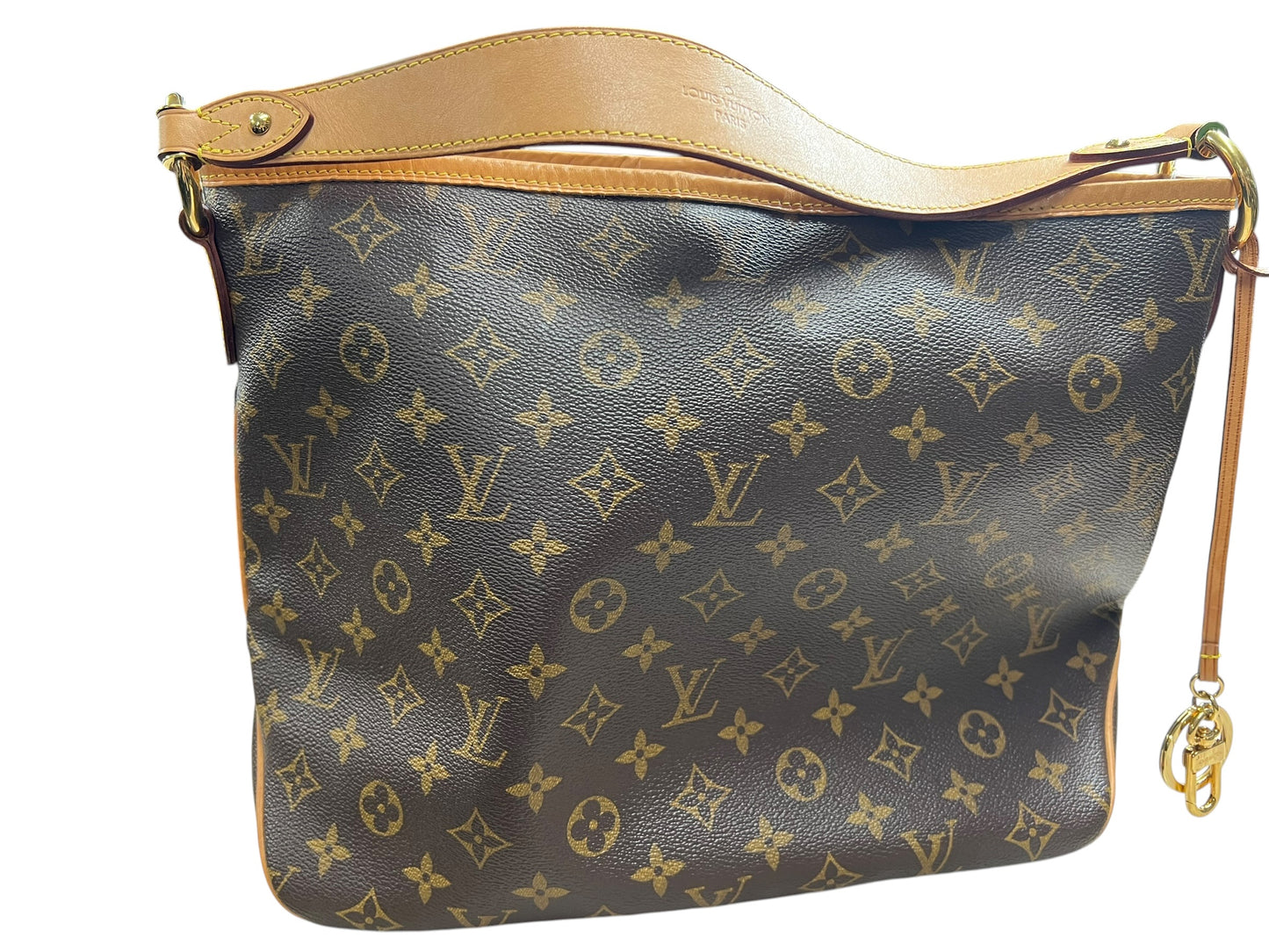 LOUIS VUITTON Monogram Delightful PM Shoulder Bag Hobo Brown Canvas LO2250