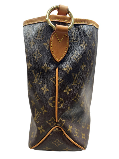LOUIS VUITTON Monogram Delightful PM Shoulder Bag Hobo Brown Canvas LO2250