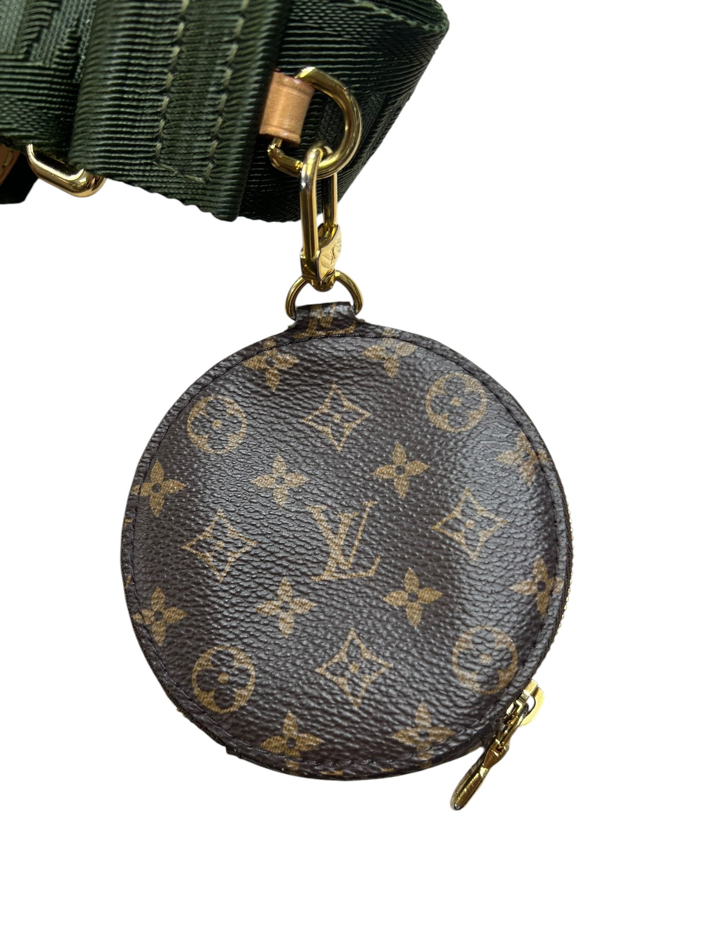 LOUIS VUITTON Monogram Multi Pochette Accessoires Khaki Crossbody Bag LO2279