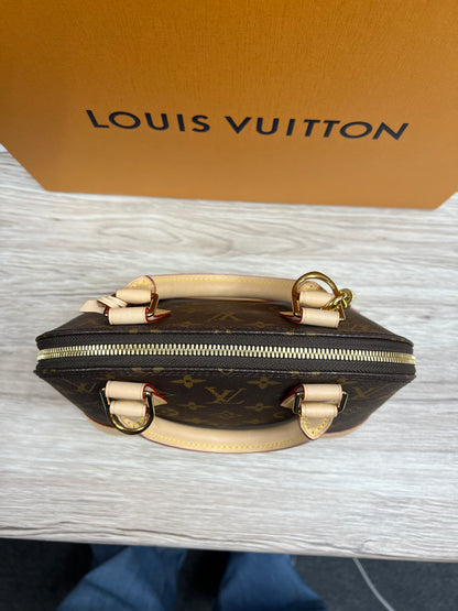 LOUIS VUITTON Monogram Alma BB 2-Way Shoulder Bag Handbag Brown Canvas LO2245